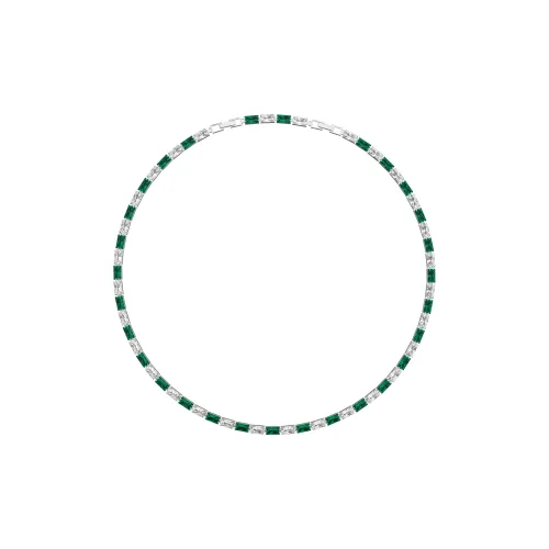 ICEGANG Циркон Теннис Ожерелье Унисекс