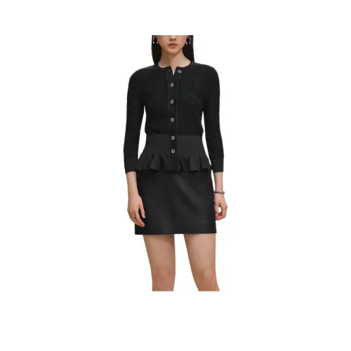 HERMES FW25 Трикотаж Женский Черный