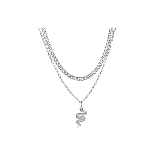 Zeroline Титановые стальные ожерелья женские