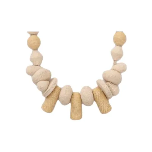 WEEKEND MaxMara Ожерелья Женские Бежевый