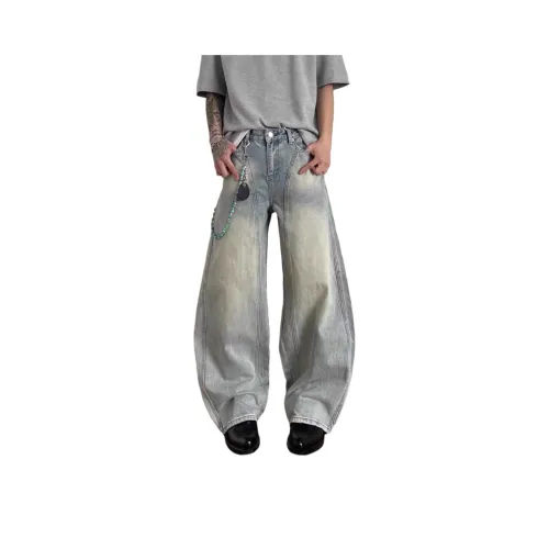 PANDA ADEVIL Синий Мужские Джинсы