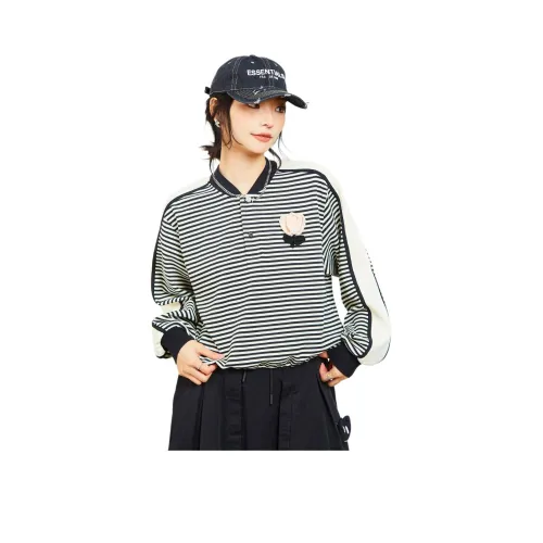 MUGUOGUOMU Весна Толстовка Свободный крой Женский