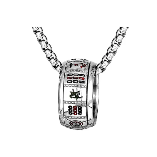 Cooraree Титановые стальные ожерелья унисекс