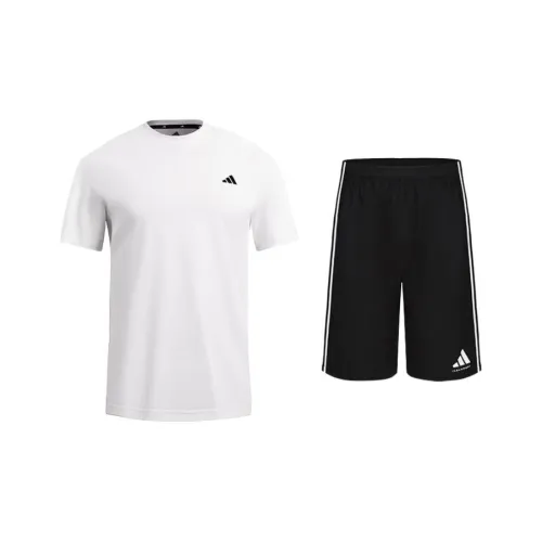 Adidas Повседневная Спортивная Одежда Мужской Комплект из 2 предметов