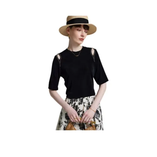 FOG Черные Женские Футболки