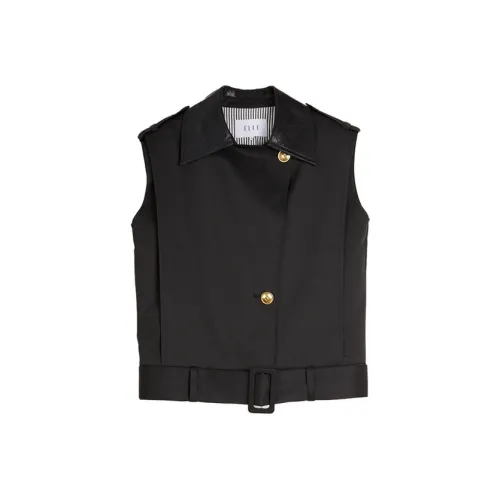 Elle Черные Женские Жилеты