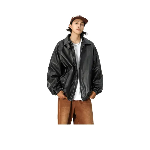 GWAF Черный Унисекс Кожаные куртки