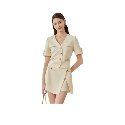 Anmani Повседневный костюм женский цвет жасминово-желтый