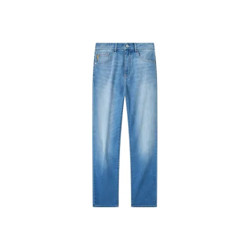 Jiumuwang мужские брюки эксперт Air Jeans Мужской Светло-Синий