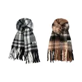 2 шт (Черно-серый + Кофе)