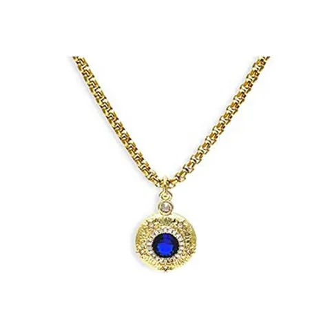 PUENTE Титановая стальная цепочка на ключицу Мужской Золотой