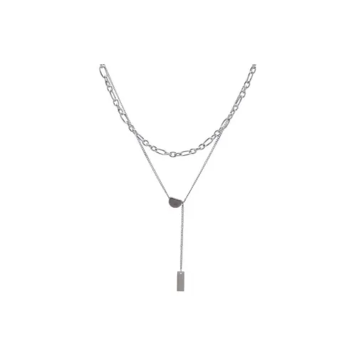 Floating Joy Титановые стальные ожерелья женские