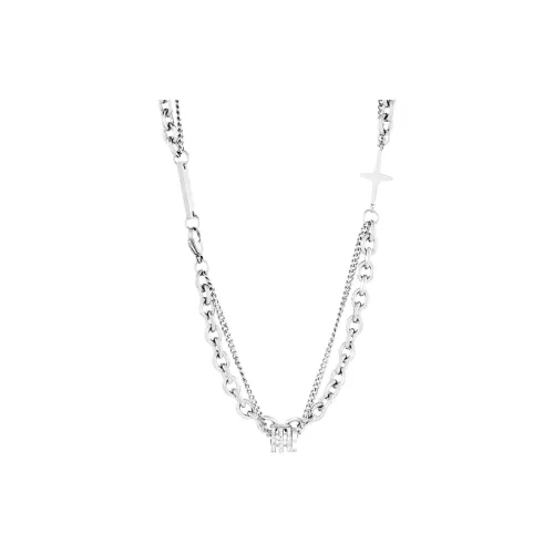 VEODO Титановые стальные ожерелья унисекс