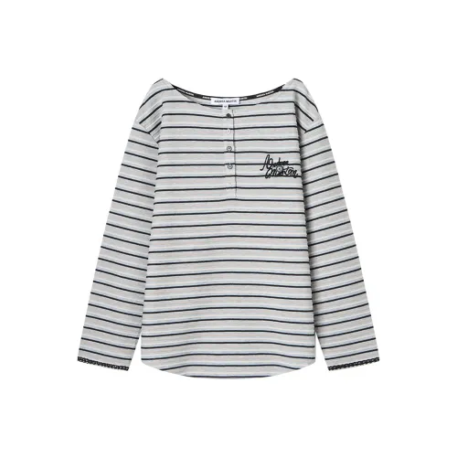 ANDREA MARTIN Смешанный цвет Женские футболки