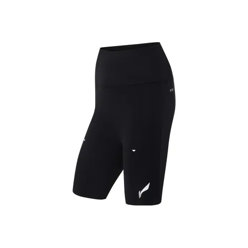 LINING Running Collection Черные Женские Спортивные Шорты