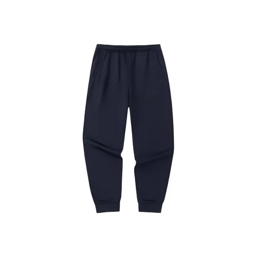 ANTA Sports Life Collection Вязаные тренировочные брюки Мужские Основной черный