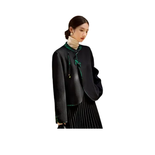 XWI Черное Женское Пальто