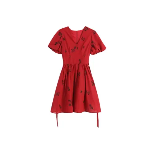 COMMA GIRL Короткий рукав Платье Женское