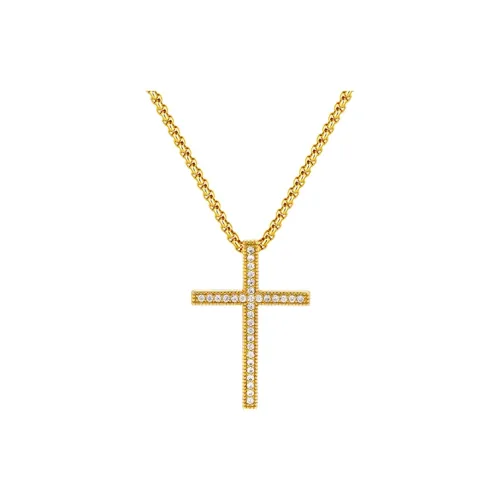 BYG Сплав Ожерелья Унисекс Золото Серебро