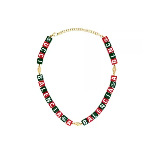 GUCCI Металлические ожерелья Унисекс Многоцветные