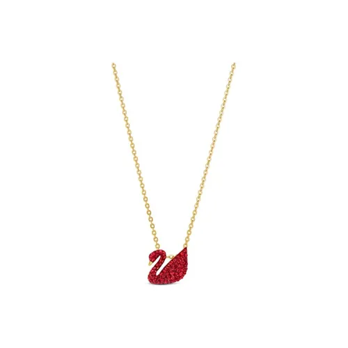 Swarovski Лебедь Искусственный Кристалл Ожерелье Женские