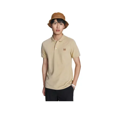 Lee совместный бренд модель SS24 Polo Унисекс Мужской