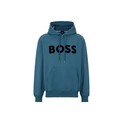 Hugo Boss Бирюзовый Мужской Свитшот