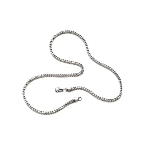 IDEAGEMER Титановые стальные ожерелья для мужчин