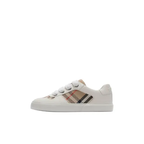 Burberry Низкий Топ Kids Lifestyle Shoes Коричневый Детский