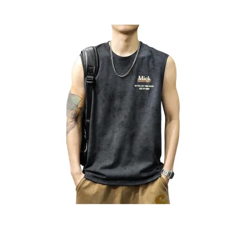 QIANJINNIU Летний топ без рукавов унисекс