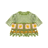 Зелёный топ