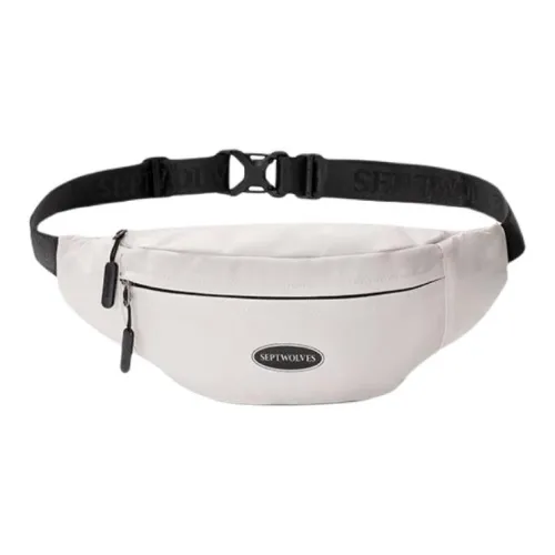 SEPTWOLVES Ткань Бананка Стандартная Унисекс Белый