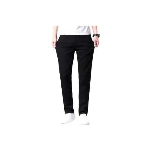 CHENYING Черные Мужские Джинсы