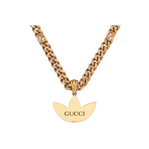 GUCCI Adidas X GUCCI Co Брендированная Серия Металлические Ожерелья Мужской