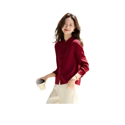 Mo Han Yi Mei Трикотаж Женский Красный