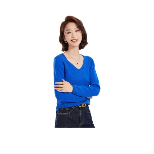 Sai Rabbit Свитер Женский Ярко-Синий