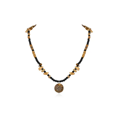 VOEX Цветное стекло Нефритовые ожерелья Унисекс