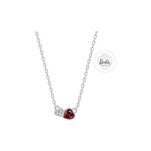 Барби Сплав Синтетический кубический цирконий Ожерелья Женские