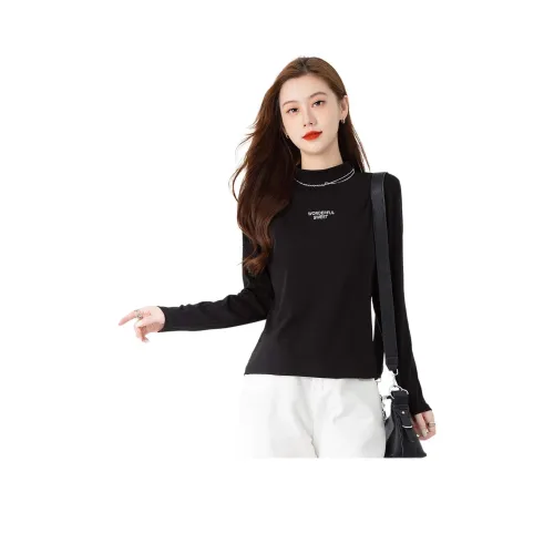 BALENO Черные Женские T-рубашки