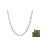 Серебряный [Зеленая подарочная коробка]