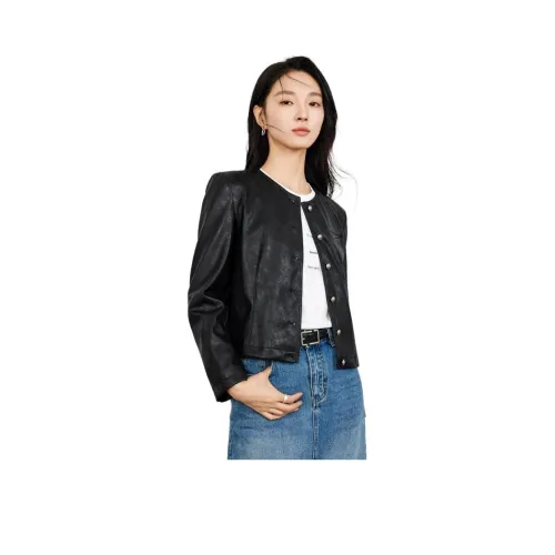 Elva' Island Куртки Пальто Женские Черный