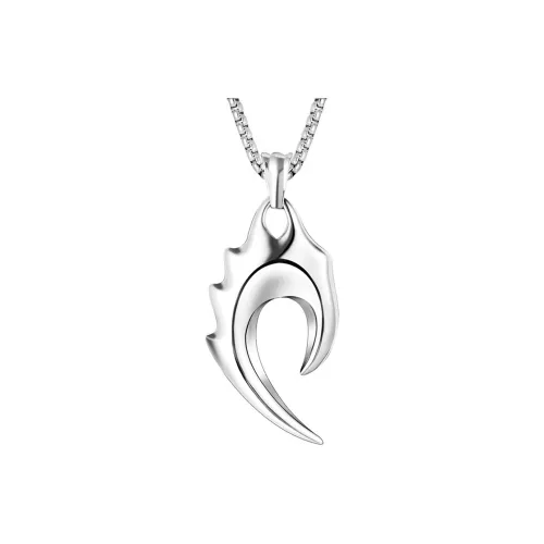 OWNREWARDS Титановые стальные ожерелья унисекс серебряные