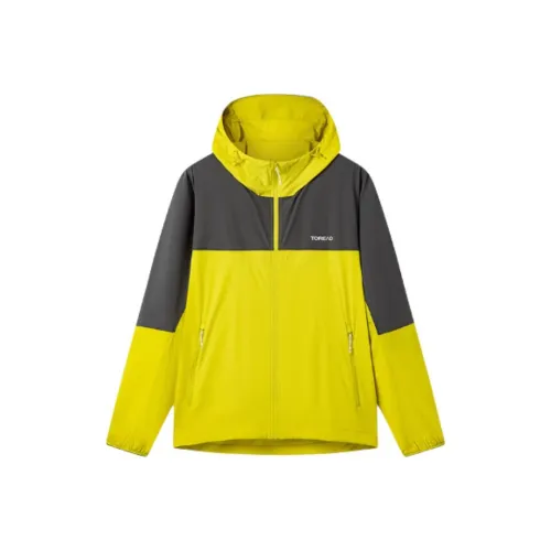 TOREAD Дышащая одежда с защитой от ультрафиолета мужская флуоресцентно-желтая