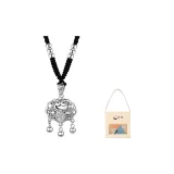 Белый, золотой (Ожерелье Peace Замок + Новая подарочная коробка)