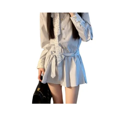 YINLEI Длинное платье с длинными рукавами женское