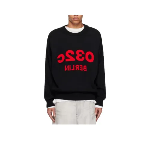 032c Черные Мужские Свитера