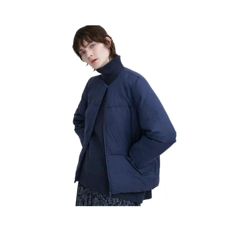 UNIQLO x Clare Waight Keller Куртки и Пальто Женские Темно-синий