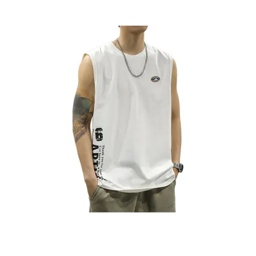 QIANJINNIU Летний топ без рукавов унисекс