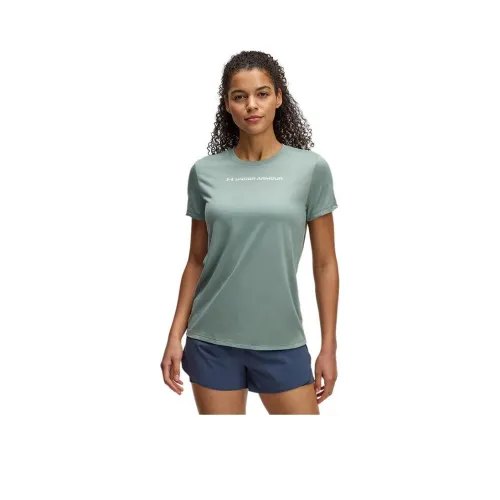 Under Armour Tech T-Shirt Женская Лаймово-Зеленая