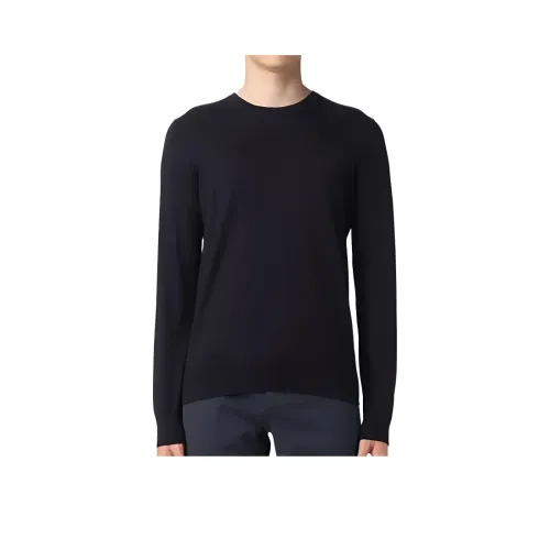 Ermenegildo Zegna Черные Мужские Свитера
